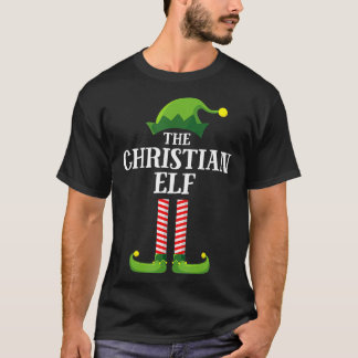 Christian Elf Matching Family Group - juldel T Shirt