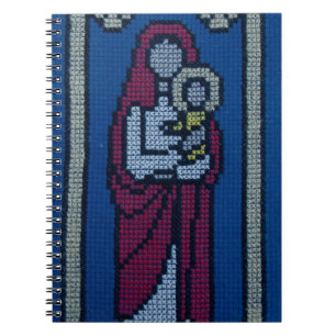 Christian embroidery anteckningsbok