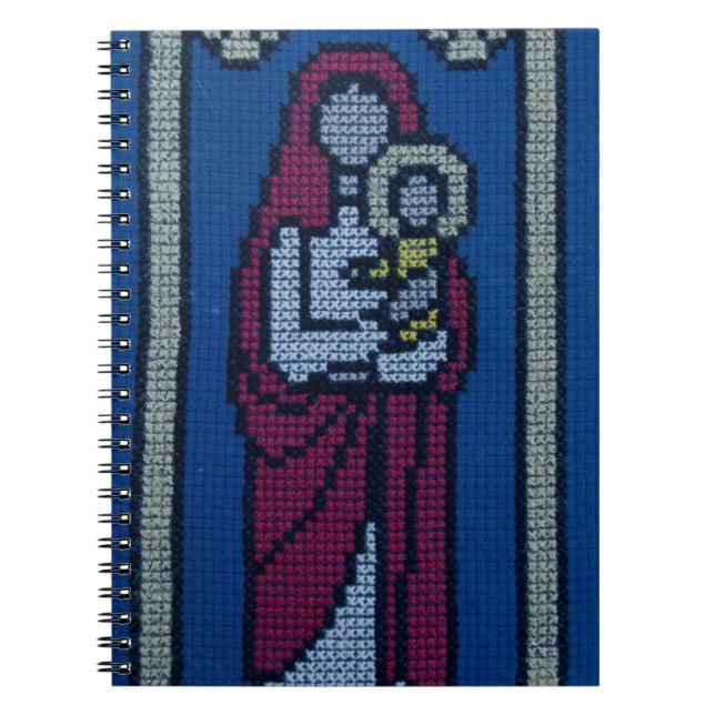 Christian embroidery anteckningsbok (Framsidan)