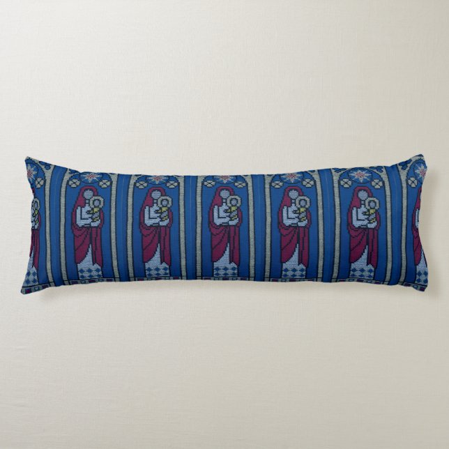 Christian embroidery kroppskudde (Framsidan)