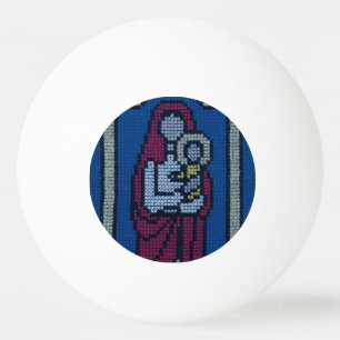 Christian embroidery pingisboll