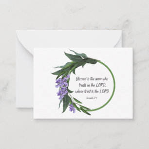 Christian Encouragement Cards Bible Verse Card Anteckningskort