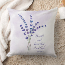 Christian Encouragement Lavender med Scripture