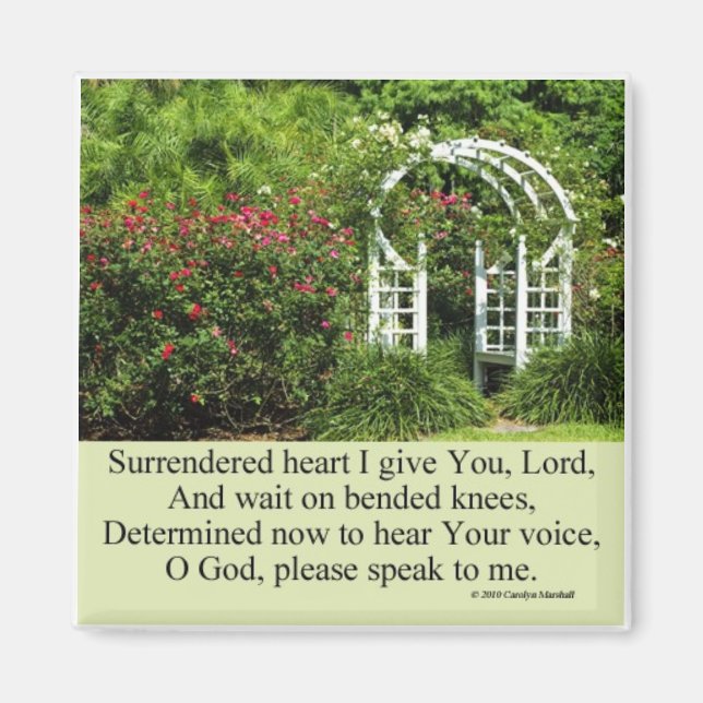 Christian Encouragement Magnet (Framsidan)