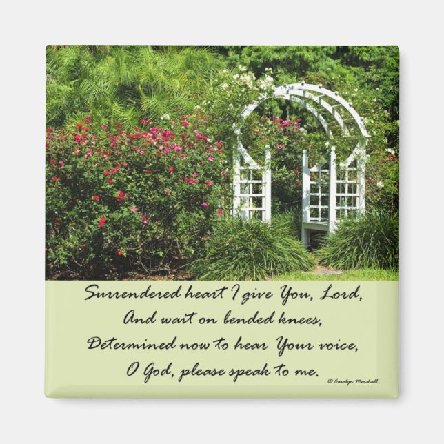 Christian Encouragement Magnet (Framsidan)