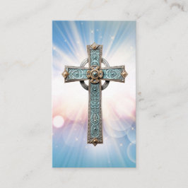 Christian Encouragement Prayer Visitkort