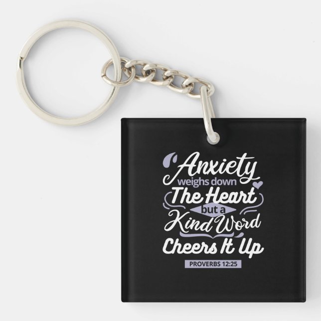 Christian Encouragement Quote – Anxiety & Kindness (Framsidan)