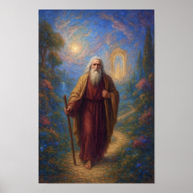 Christian Enoch Walking In Heaven Poster (Framsidan)