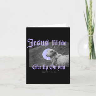 Christian Faith Bible Quote Jesus Lamb Apparel Kort