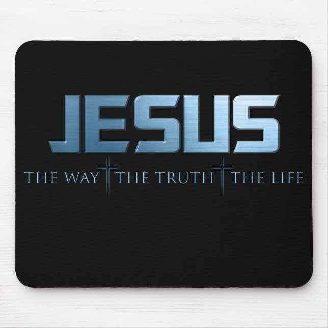 Christian Faith Bible Verse: Way Truth Life Jesus Musmatta (Framsidan)