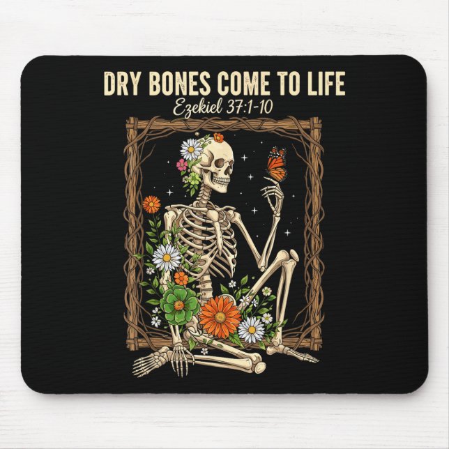 Christian Faith Dry Bones Come To Life Skeleton Fl Musmatta (Framsidan)