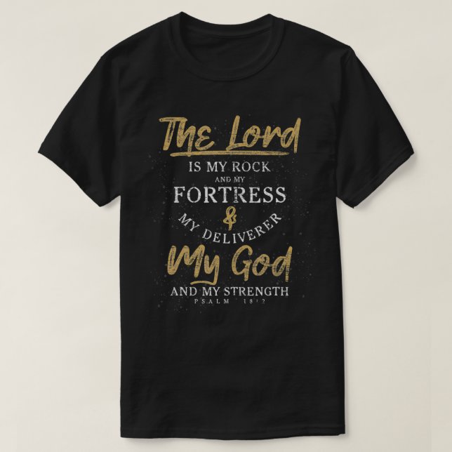 Christian Faith Gift Idea Bible Verse Religiösa Pr T Shirt (Design framsida)