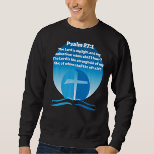 Christian Faith Gud Kärlek inspiration Bible Jesus Lång Ärmad Tröja
