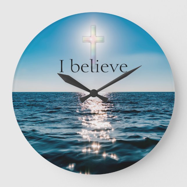 Christian Faith I Tro Stor Klocka (Framsida)