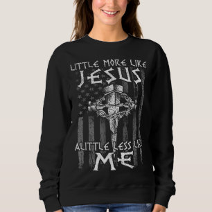 Christian Faith In Kristus Mer som Jesus Less Lik T Shirt