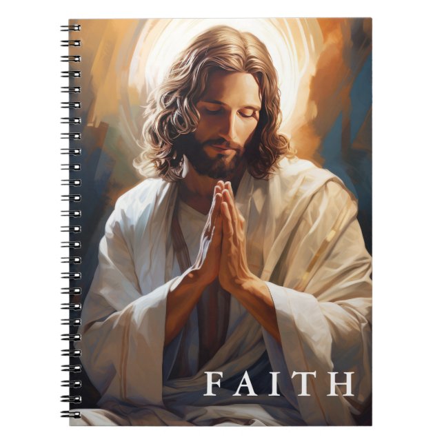 Christian Faith Jesus anteckningsbok (Framsidan)
