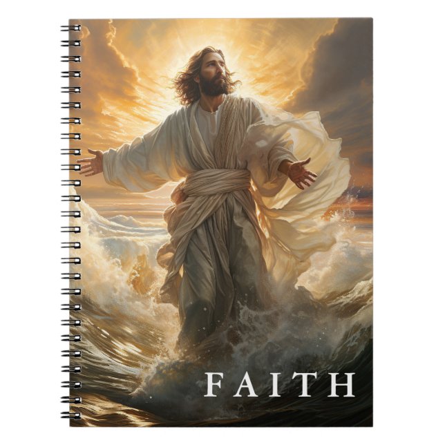 Christian Faith Jesus anteckningsbok (Framsidan)