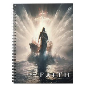 Christian Faith Jesus anteckningsbok