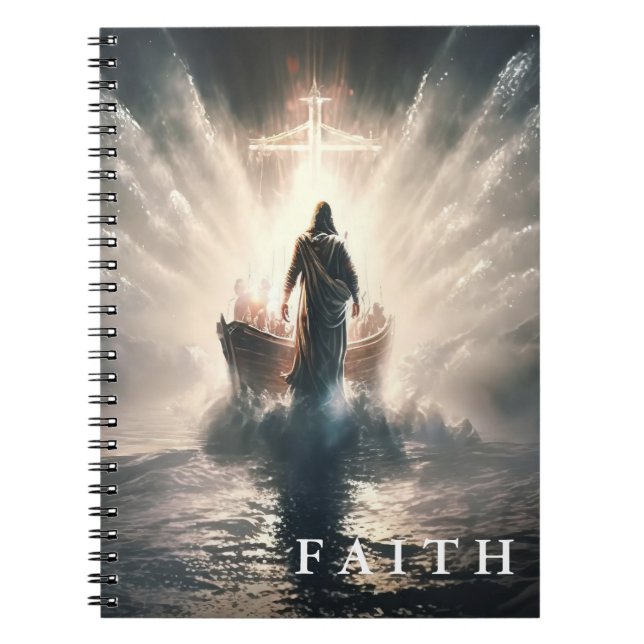 Christian Faith Jesus anteckningsbok (Framsidan)