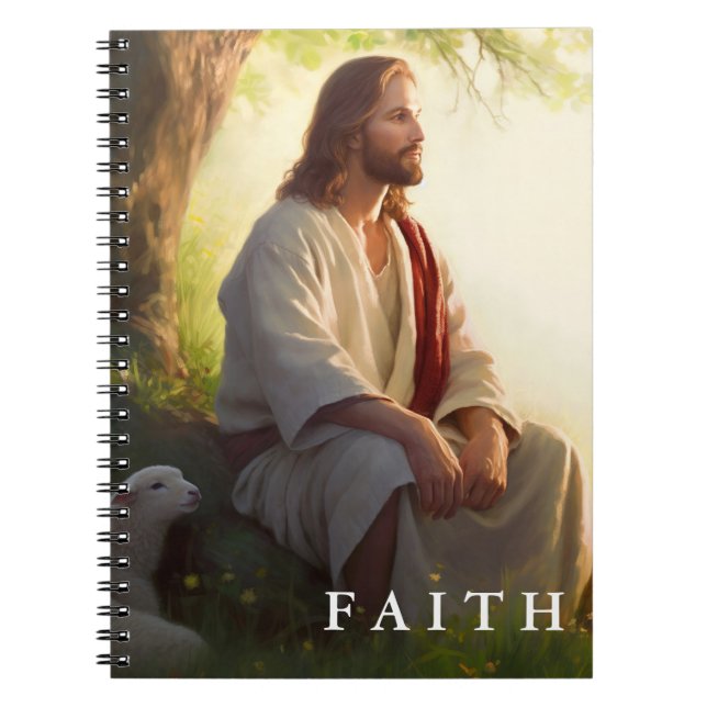 Christian Faith Jesus anteckningsbok (Framsidan)