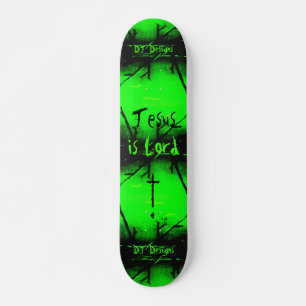 Christian Faith Jesus är Lord Skateboard
