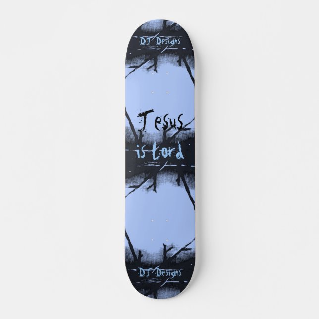 Christian Faith Jesus är Lord Skateboard (Framsida)