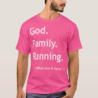 Christian Faith Jesus Christianity God Family Runn T Shirt