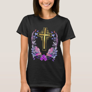 Christian Faith Jesus katolska religionen Kor Flow T Shirt