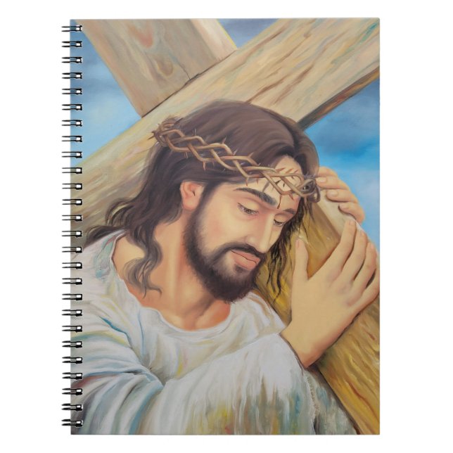 Christian Faith Jesus Kristus Anteckningsbok (Framsidan)