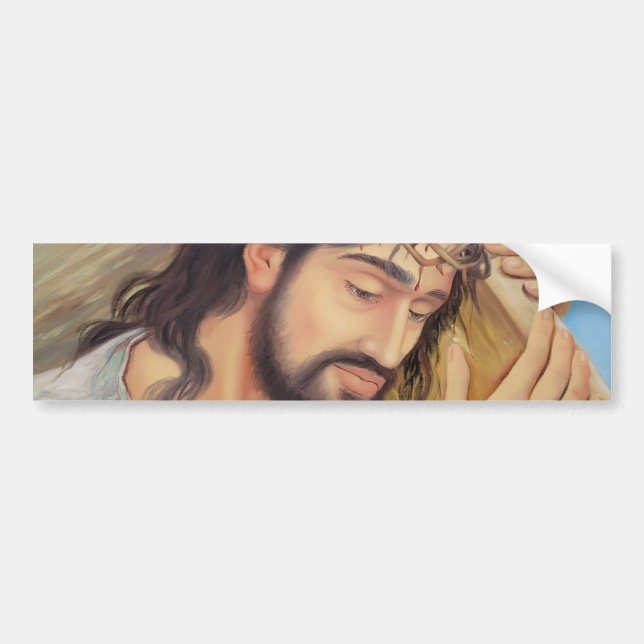 Christian Faith Jesus Kristus Bildekal (Framsidan)