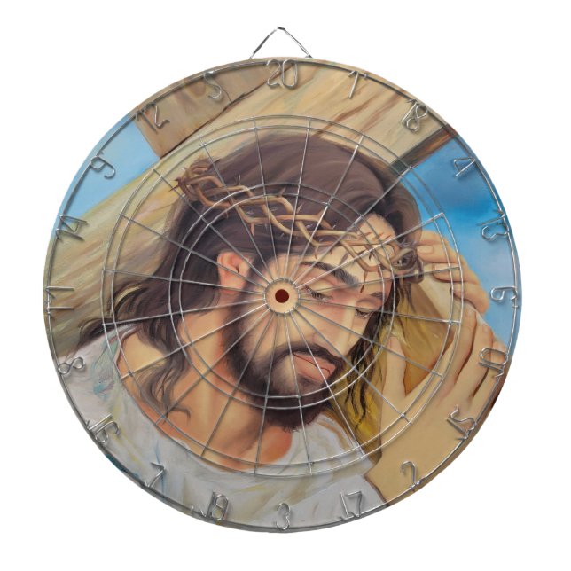 Christian Faith Jesus Kristus Darttavla (Framsidan)