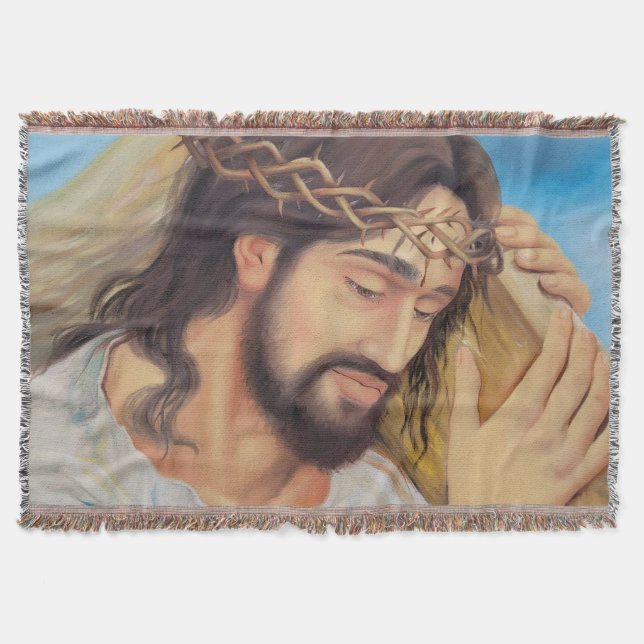 Christian Faith Jesus Kristus Filt (Framsidan)