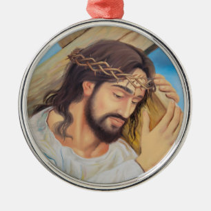 Christian Faith Jesus Kristus Julgransprydnad Metall