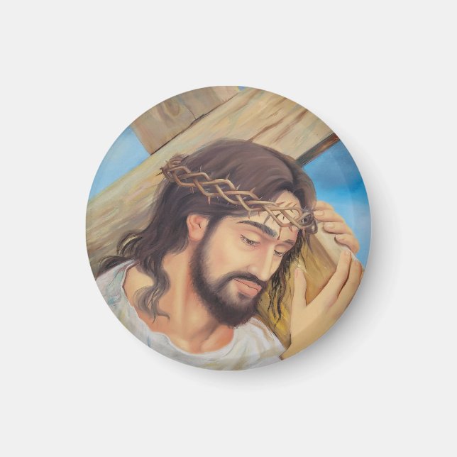 Christian Faith Jesus Kristus Magnet (Framsidan)