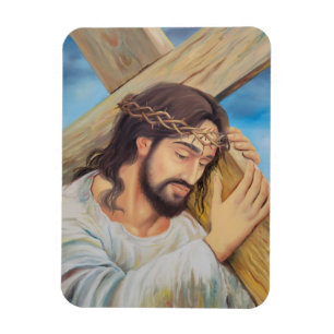 Christian Faith Jesus Kristus Magnet