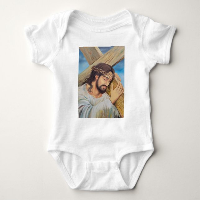 Christian Faith Jesus Kristus T Shirt (Framsida)