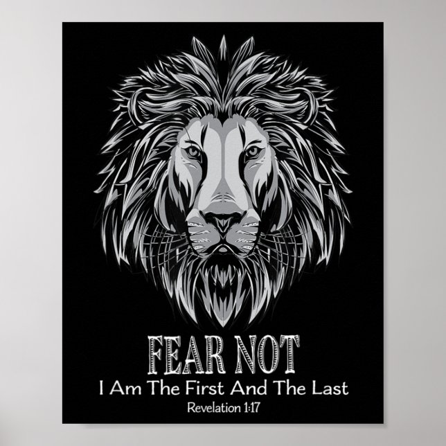 Christian Faith, Jesus, Yeshua, T-Shirt Gifts - Fe Poster (Framsidan)