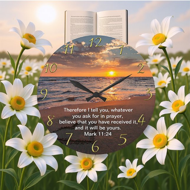 Christian Faith kor med markering 11:24 Stor Klocka (Skapare uppladdad)