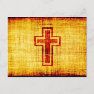 Christian Faith Kor på Parchment Papper Vykort