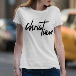 Christian Faith Lodrät Kor Shirt T