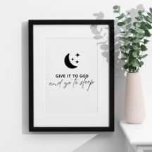 Christian Faith Quote Ge den till Gud Bible Verse