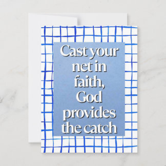 Christian Faith Quote Vykort