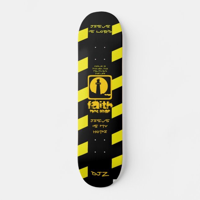 Christian Faith Skateboard (Framsida)