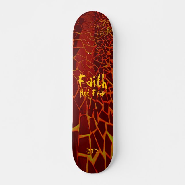 Christian Faith Skateboard Bräda 19,5 Cm (Framsida)