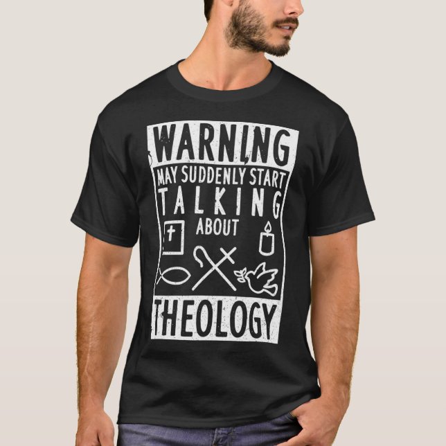 Christian Faith Theology T Shirt (Framsida)