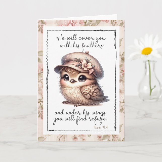 Christian Faith Words Of Comfort Kort (Liten växt)