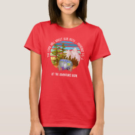 Christian Family Summer Camping Van Life T Shirt