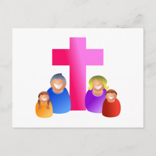 Christian Family Vykort