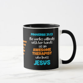 Christian FANTASTISK THERAPIST Proverbs 31 Mugg