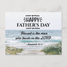 Christian Fars dag bible Verse Ocean View